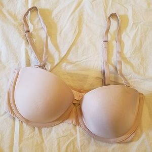 Nude victoria secret multi-way strapless bra